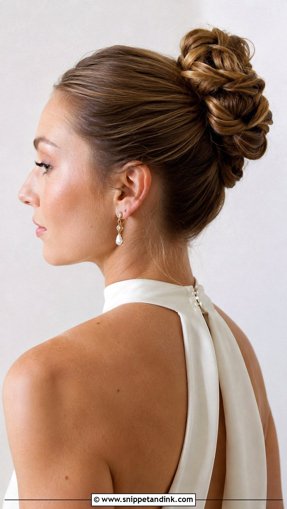 Knotted Bun - Snippet and Ink - 25 Wedding Hair Dos