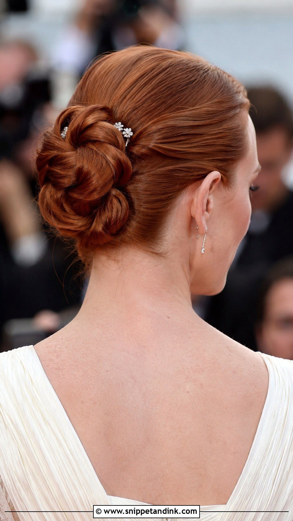 Knotted Bun - Snippet and Ink - 35 Bridal Bun Ideas
