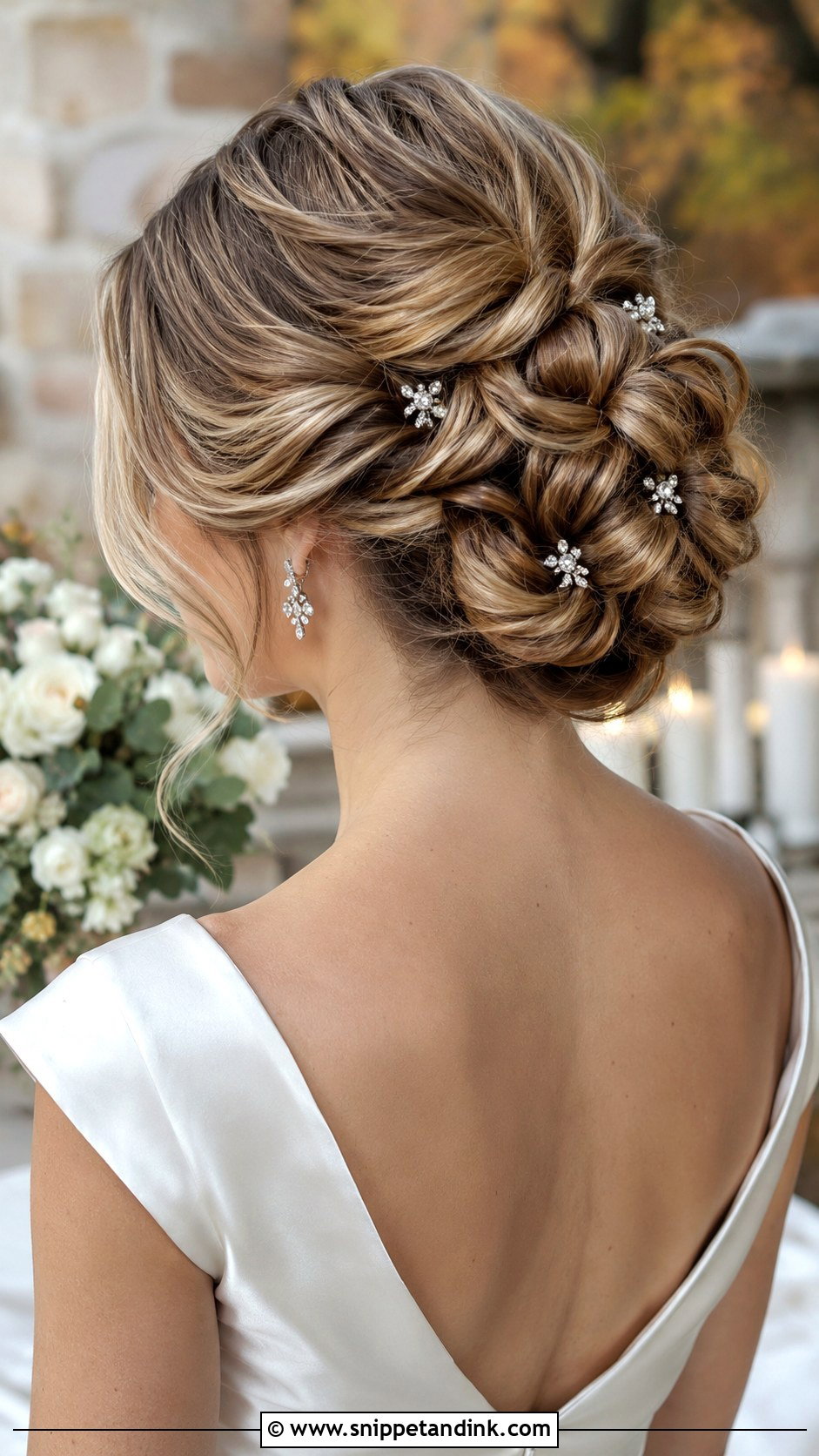 Knotted Bun Bridal Updo - Snippet and Ink - 25 Wedding Bridal Hairstyles