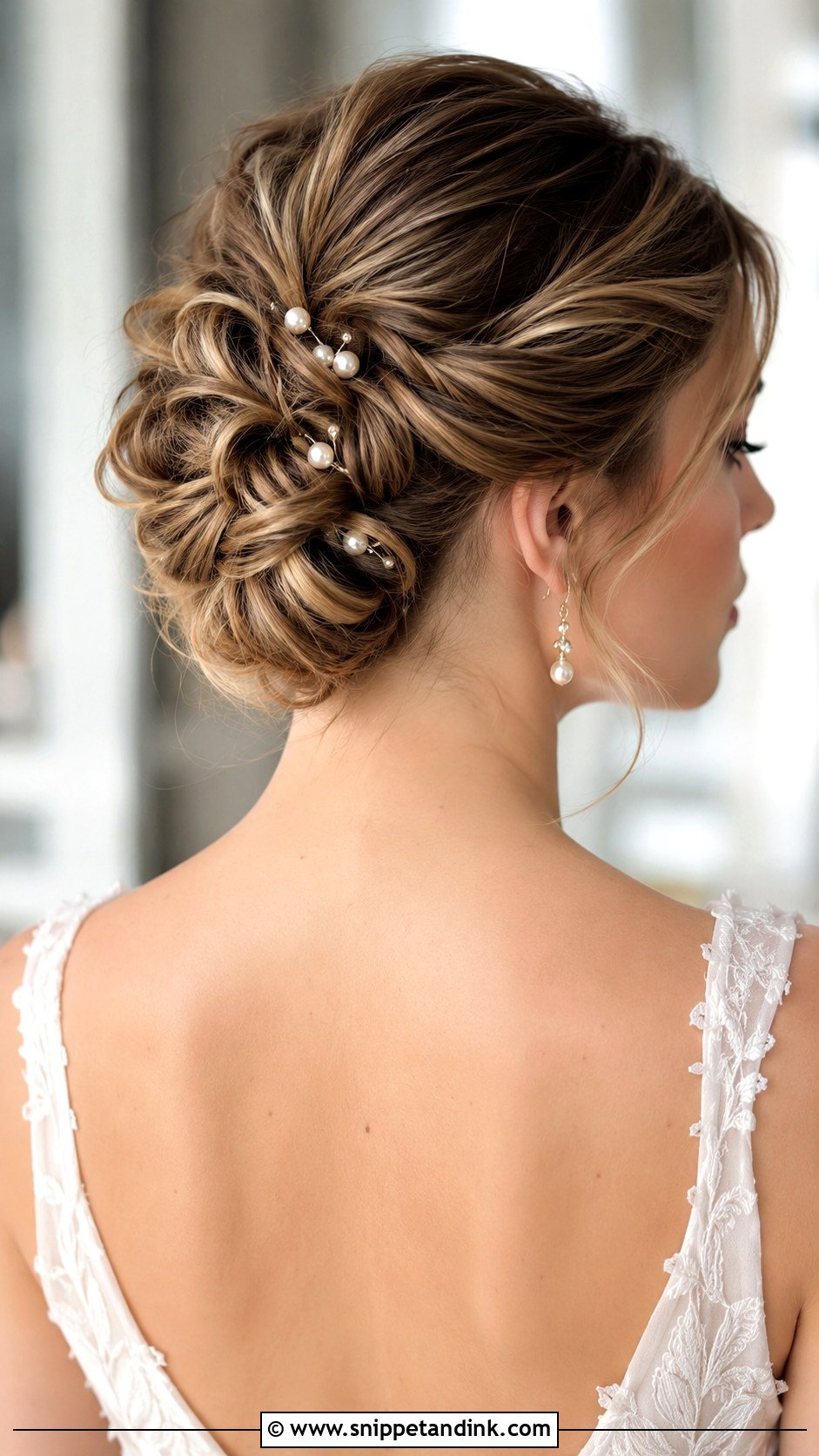 Knotted Bun Updo - Snippet and Ink - 20 Wedding Hair Styles Updo