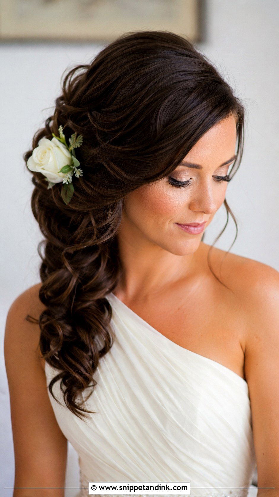 Knotted Bun Updo - Snippet and Ink - 25 Brunette Wedding Updo Ideas