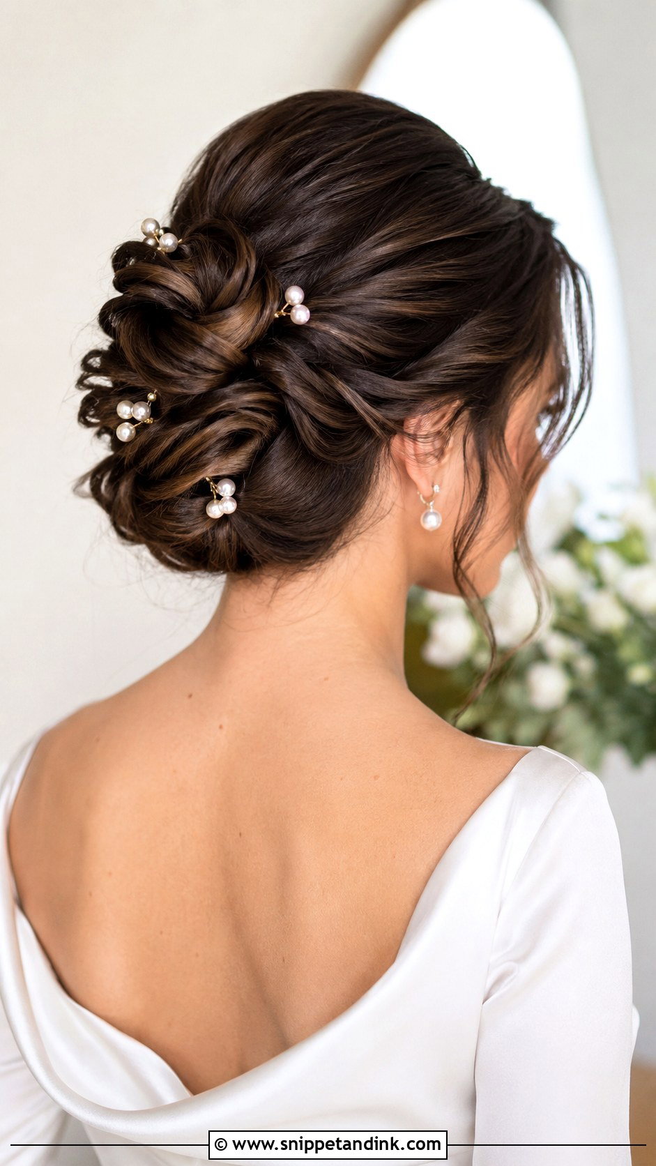 Knotted Bun Updo - Snippet and Ink - 25 Updo Wedding Hairstyles for Long Hair