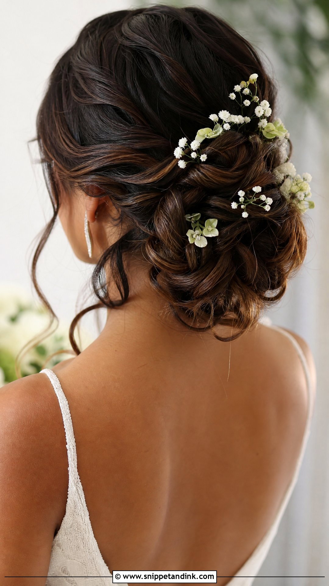Knotted Bun for Wedding - Snippet and Ink - 25 Buns Hairstyles for Wedding