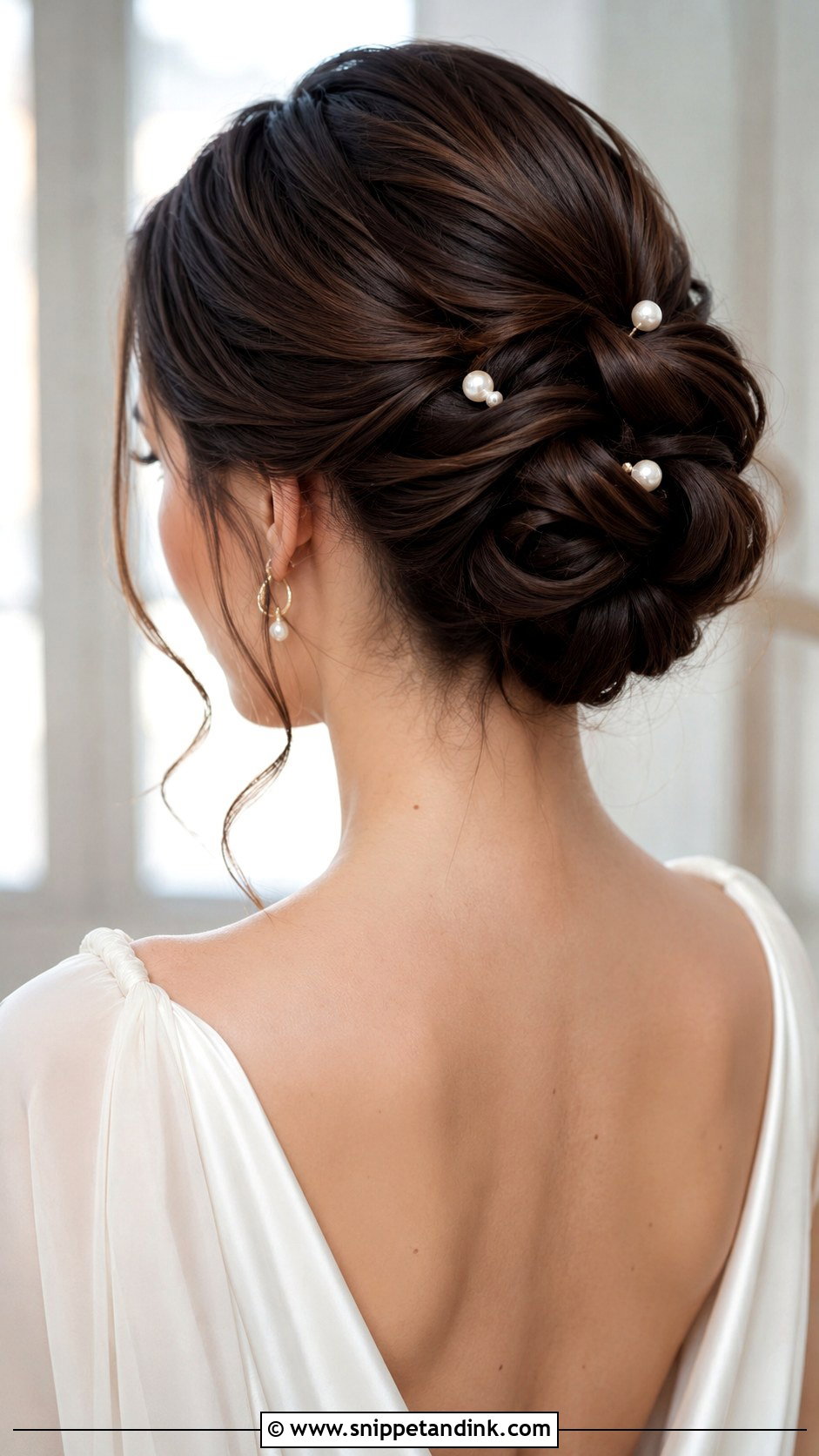 Knotted Chignon - Snippet and Ink - 25 Wedding Buns