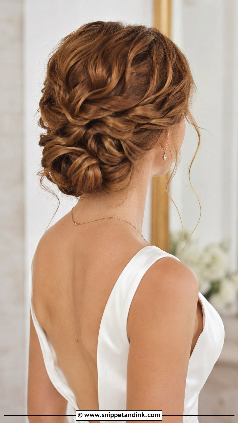 Knotted Chignon - Snippet and Ink - 20 Bridal Chignon Ideas