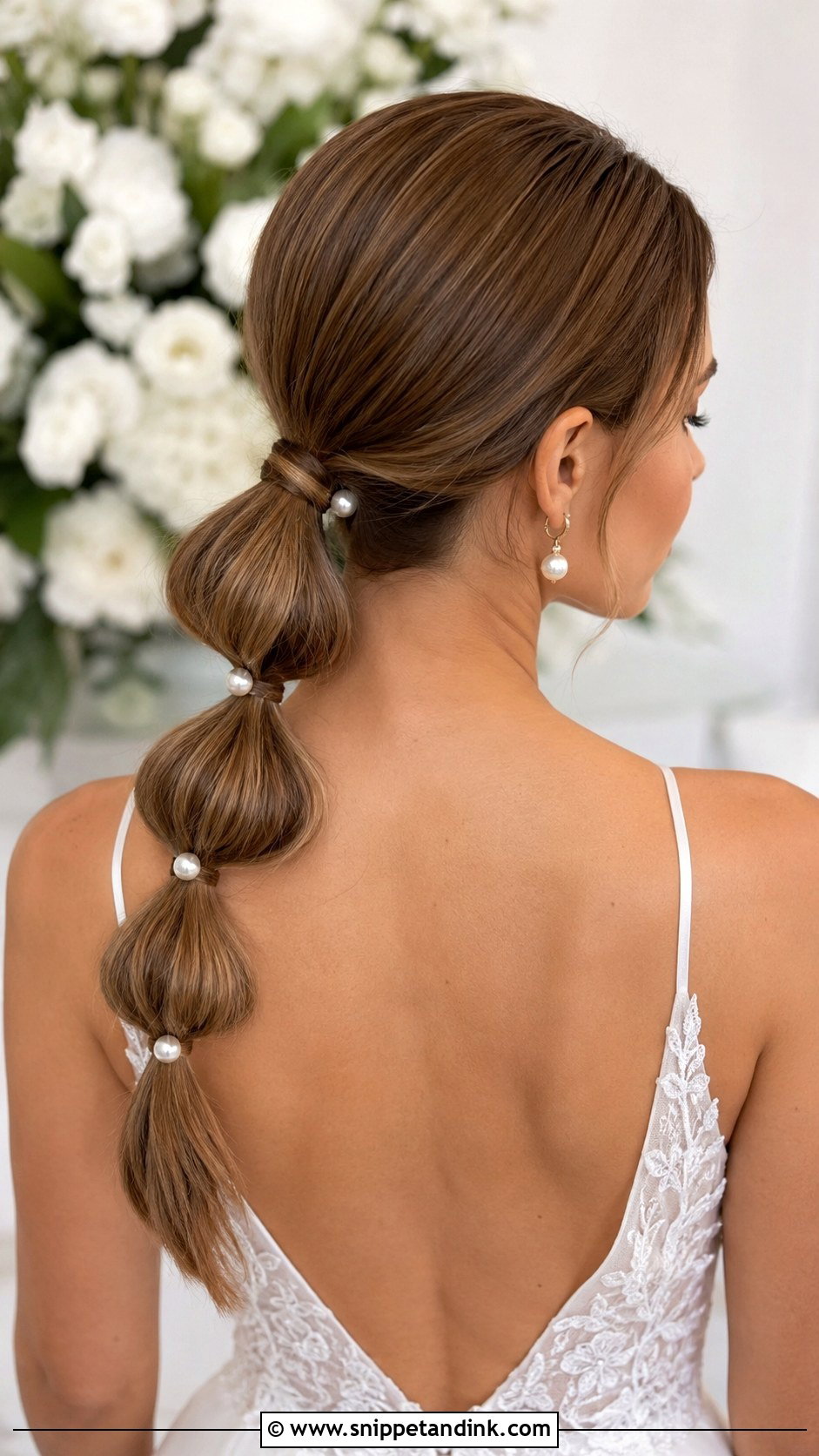Knotted Ponytail Wedding Look - Snippet and Ink - 20 Fancy Ponytail Wedding Hairstyles