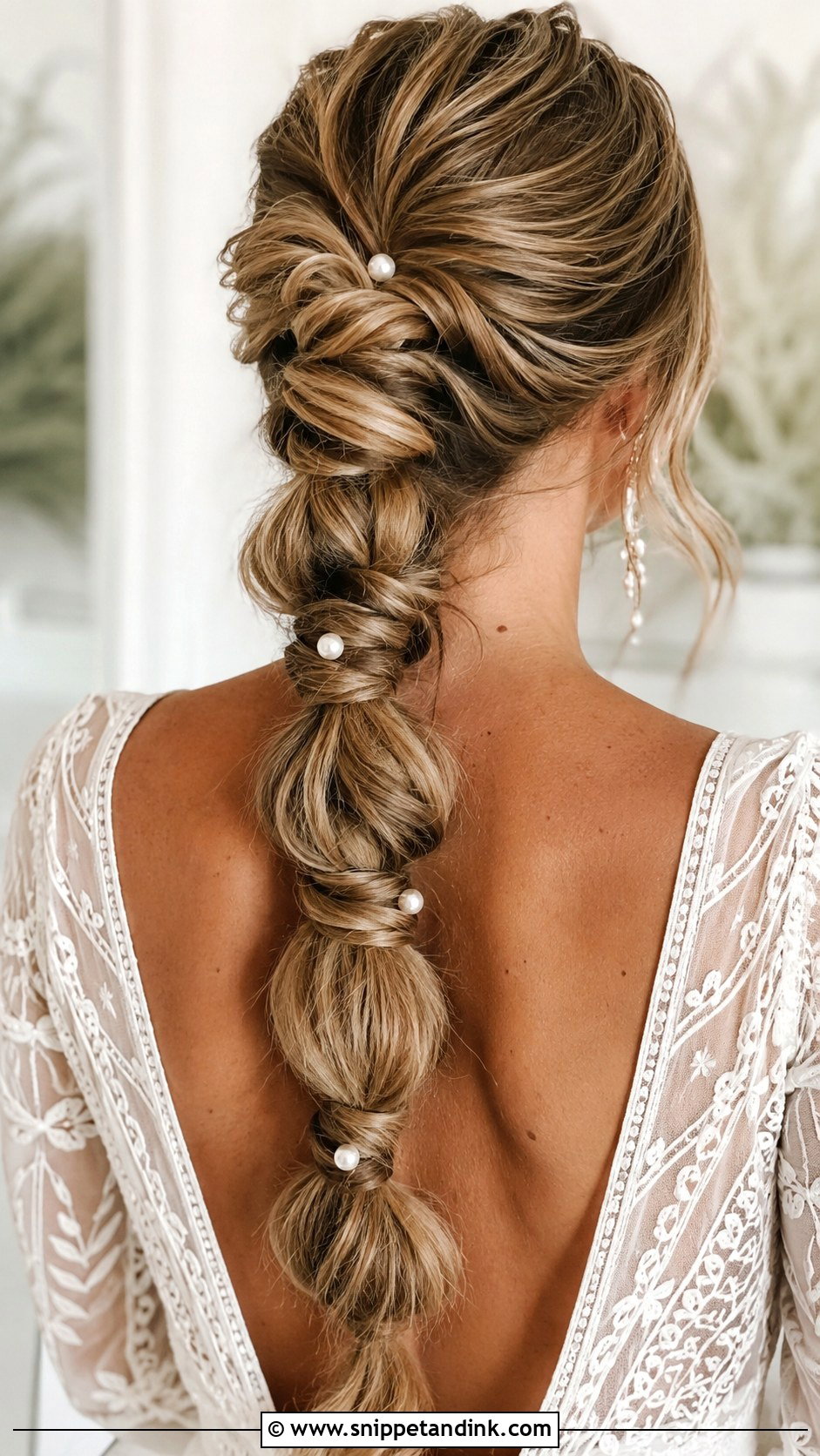 Knotted Ponytail for Wedding - Snippet and Ink - 30 Ponytail Hairstyles for Wedding
