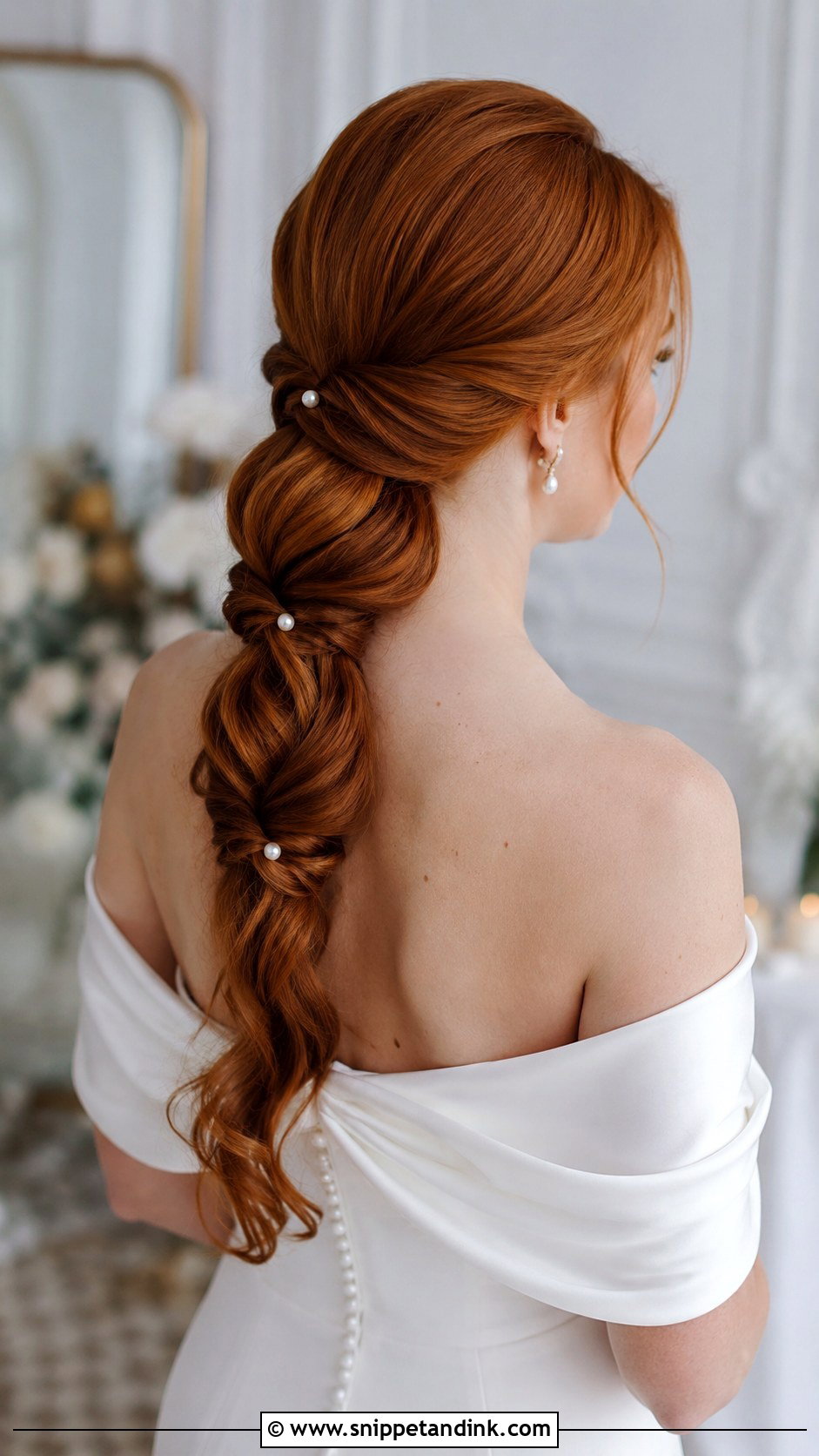 Knotted Ponytail - Snippet and Ink - 25 Simple Bridal Hair Ideas