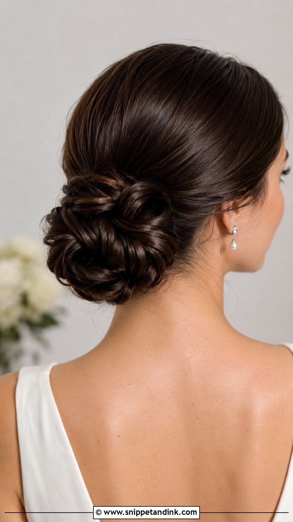 Knotted Side Bun - Snippet and Ink - 20 Side Bun Hairstyles Wedding