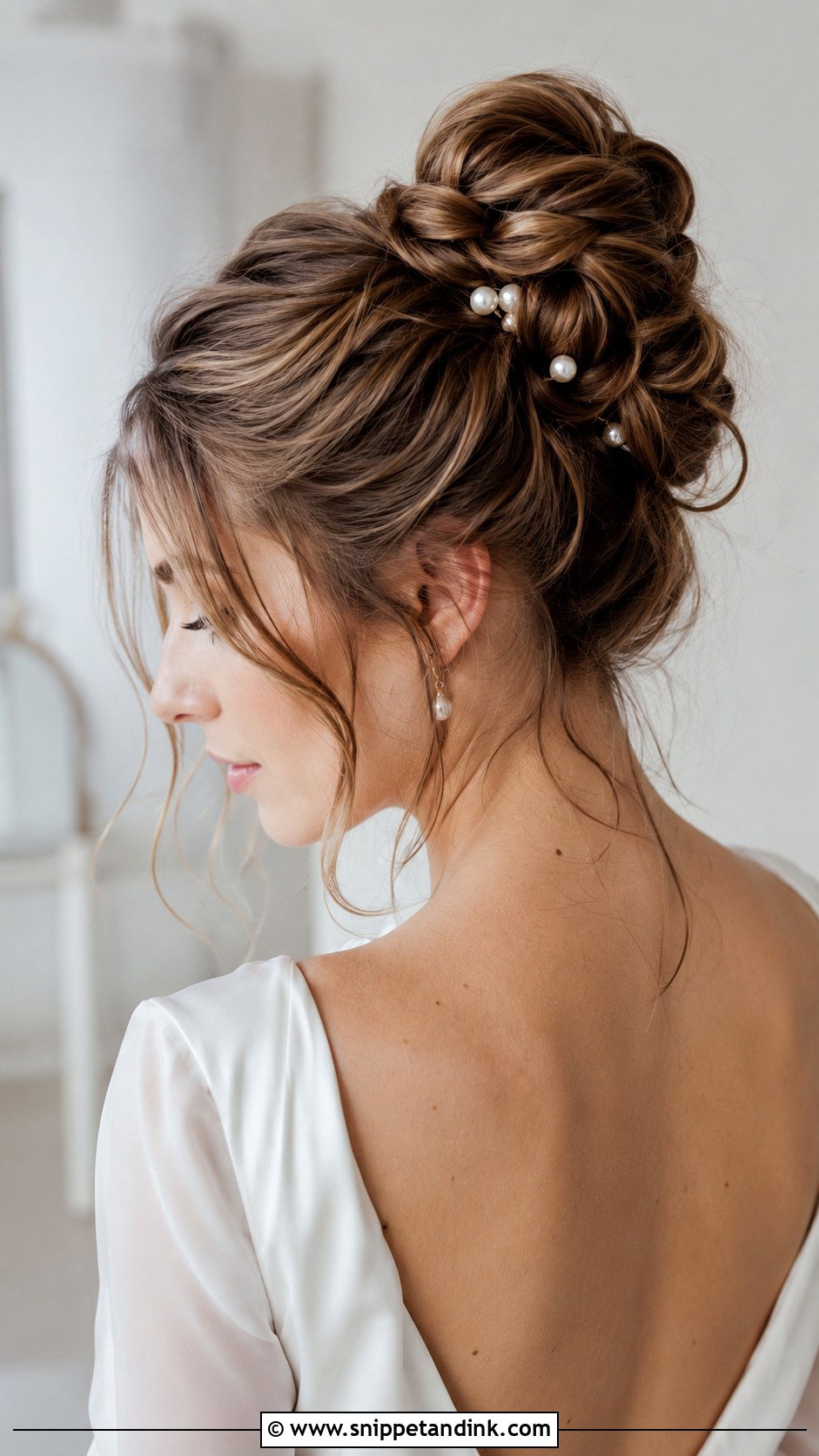 Knotted Updo - Snippet and Ink - 35 Wedding Hair Updo Ideas
