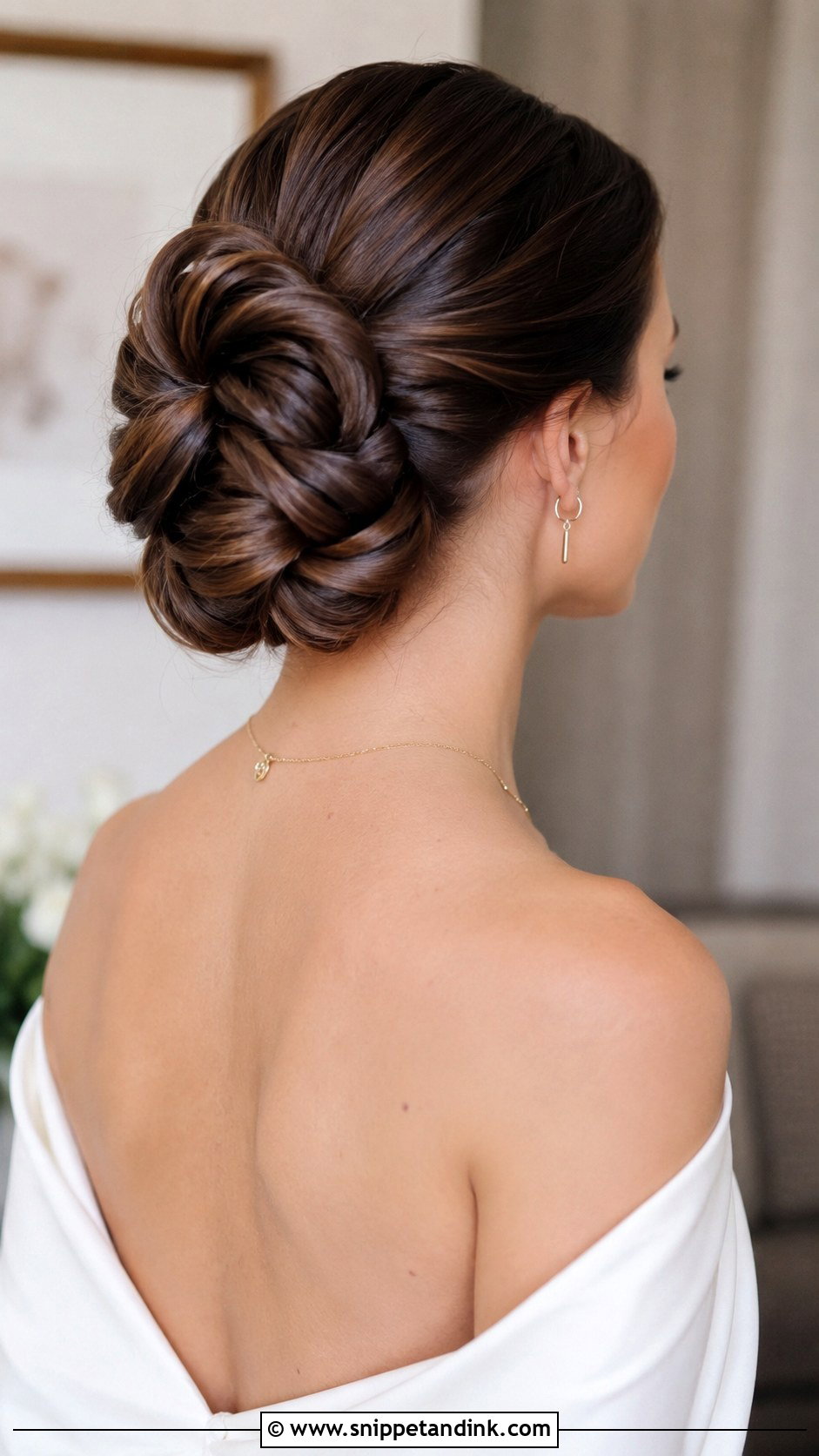 Knotted Updo - Snippet and Ink - 25 Bridal Up Do Ideas