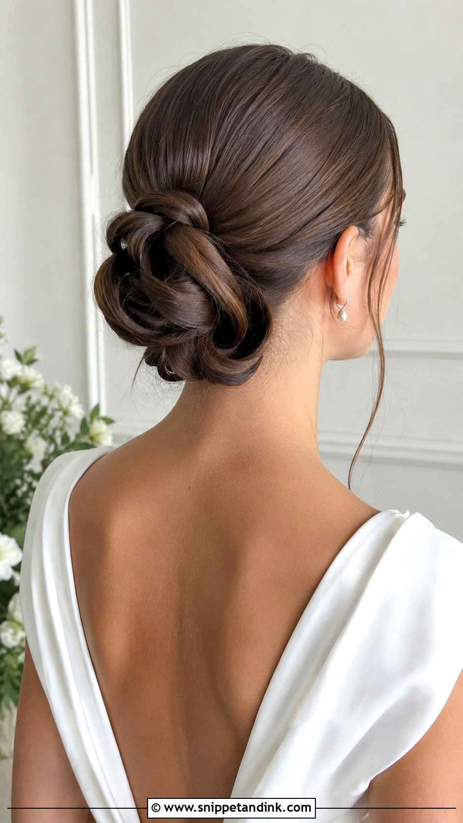 Knotted Updo - Snippet and Ink - 25 Wedding Hair Up Do Ideas