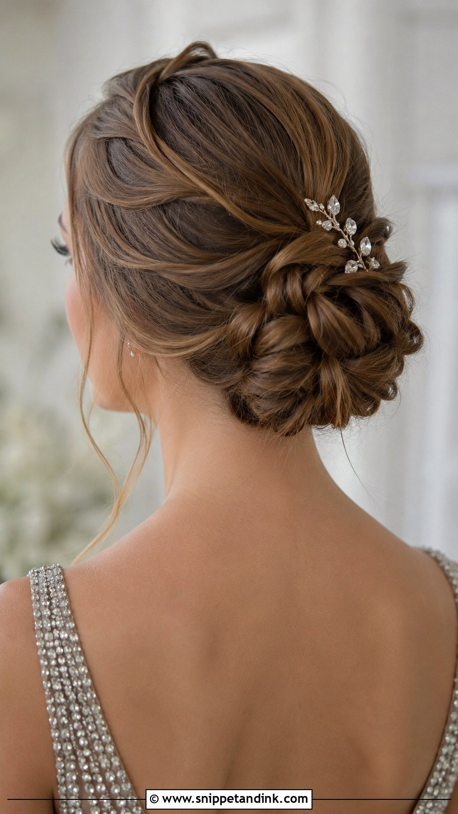 Knotted Updo - Snippet and Ink - 30 Wedding Guest Updo Ideas