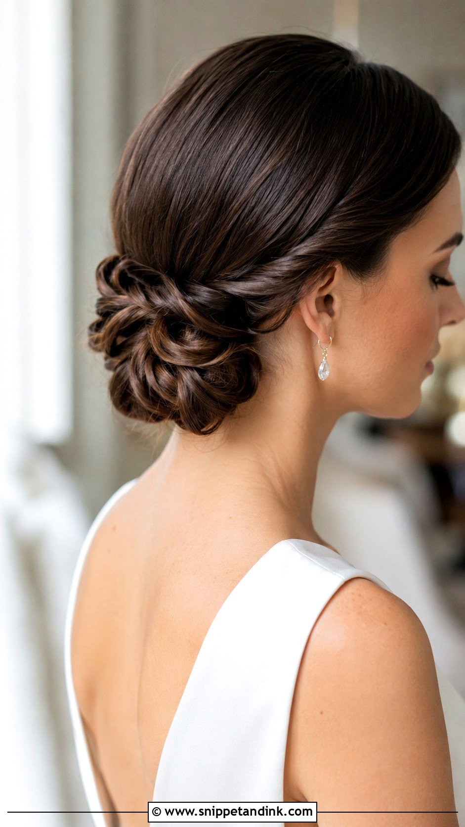 Knotted Updo - Snippet and Ink - 30 Wedding Updo Hairstyles