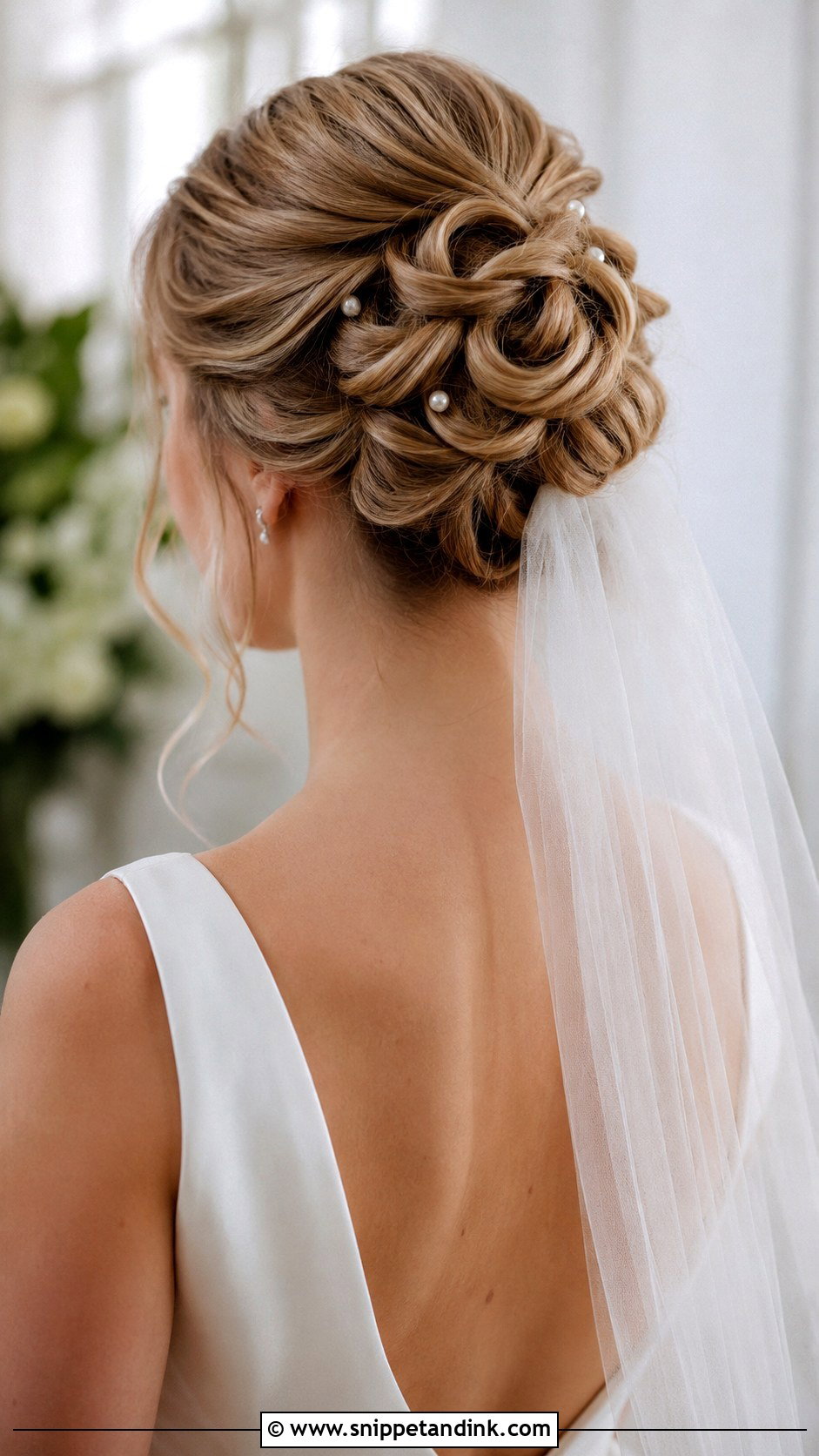 Knotted Updo Wedding Hairstyle - Snippet and Ink - 30 Bride Wedding Hairstyles