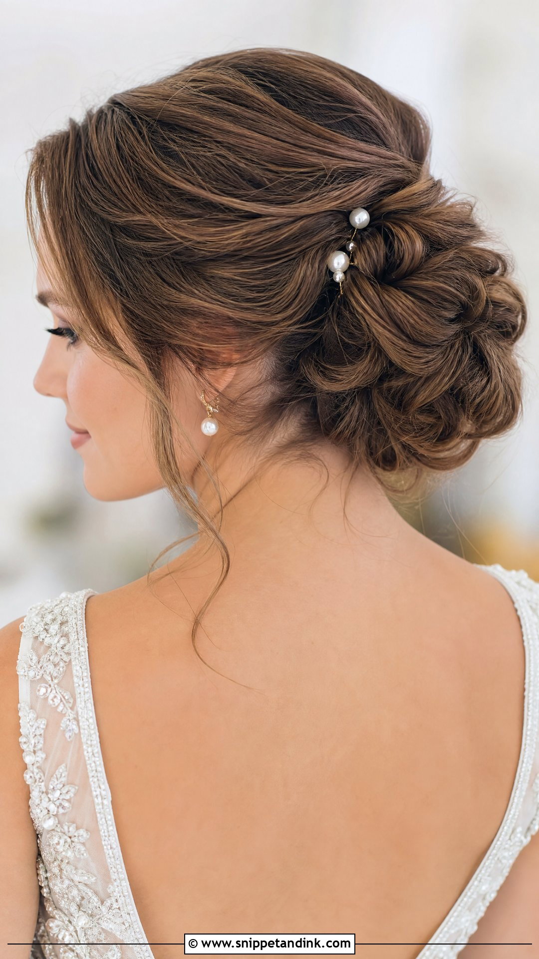 Knotted Updo Wedding Hairstyle - Snippet and Ink - 30 Easy Wedding Hairstyles Do It Yourself