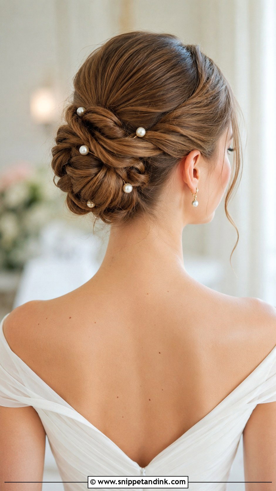 Knotted Updo Wedding Hairstyle - Snippet and Ink - 30 Wedding Hairstyles 2025
