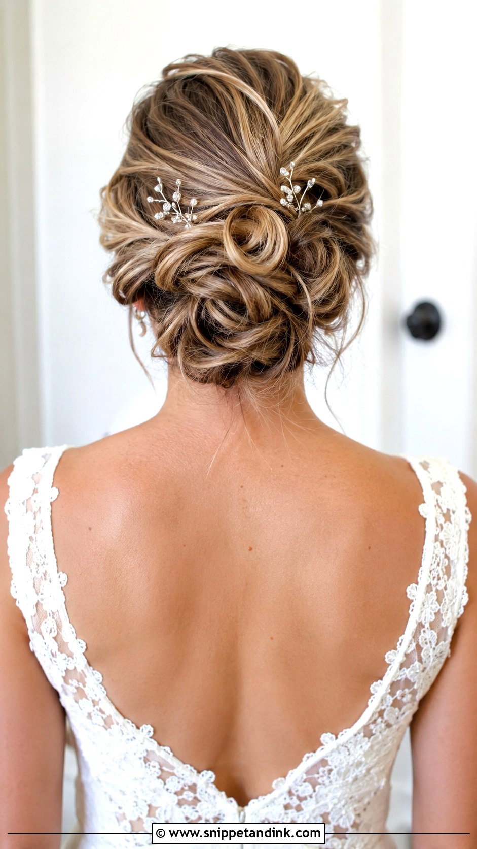 Knotted Updo Wedding Hairstyle - Snippet and Ink - 20 Classy Elegant Updo Wedding Hairstyles