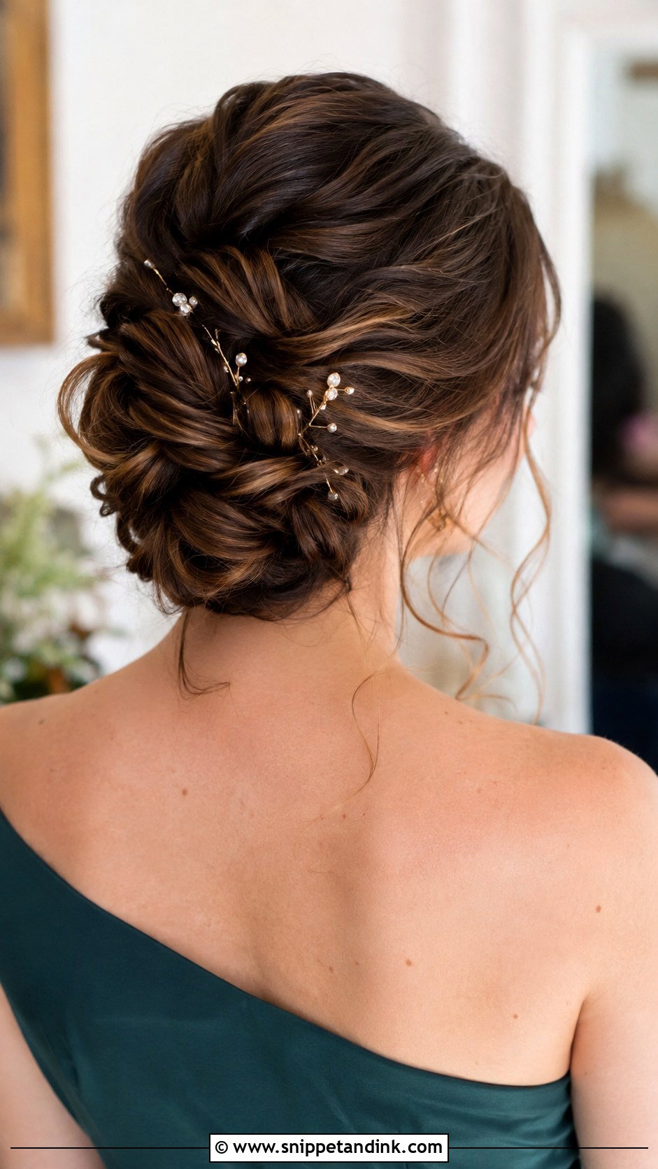 Knotted Updo for Long Hair - Snippet and Ink - 30 Wedding Updos for Long Hair