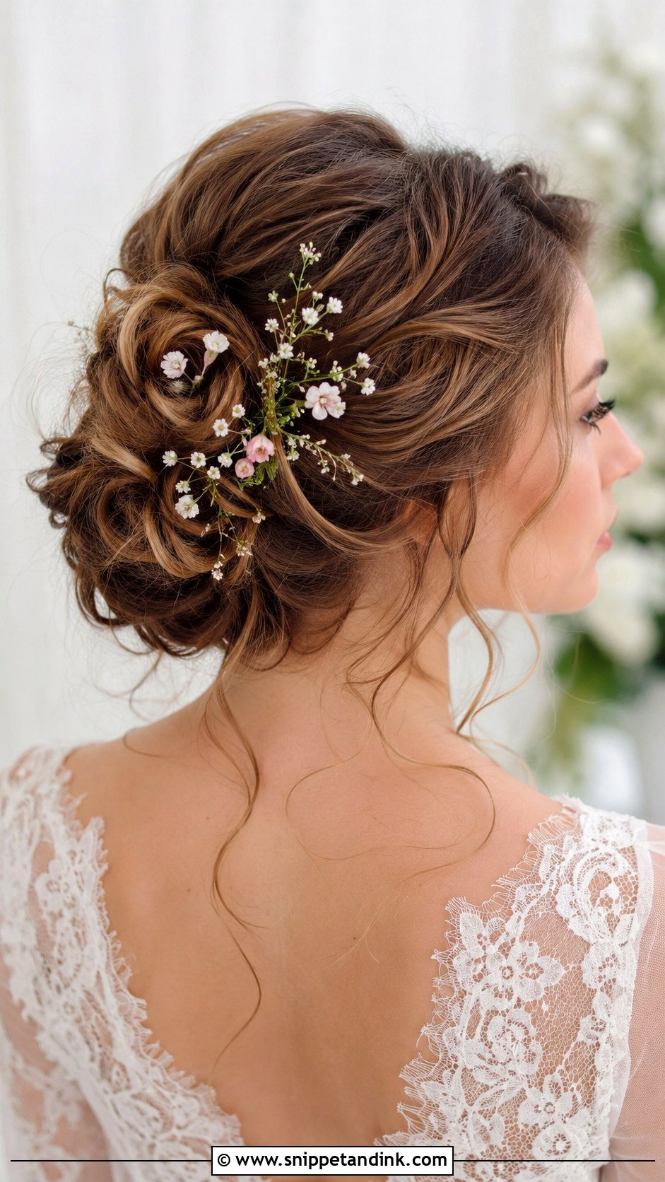 Knotted Updo for Long Hair - Snippet and Ink - 25 Long Hair Updo for Wedding Ideas