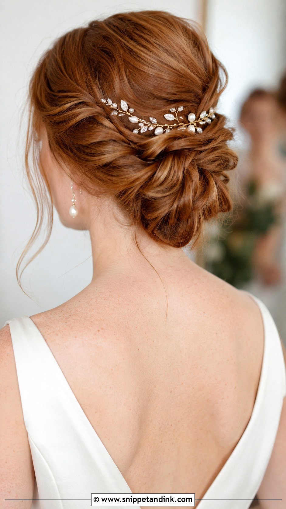 Knotted Updo for Medium Hair - Snippet and Ink - 30 Wedding Updos for Medium Hair