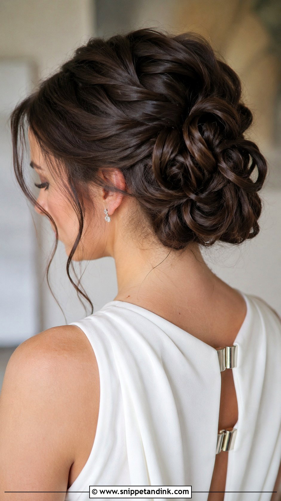 Knotted Wedding Updo - Snippet and Ink - 20 Elegant Wedding Updo Ideas