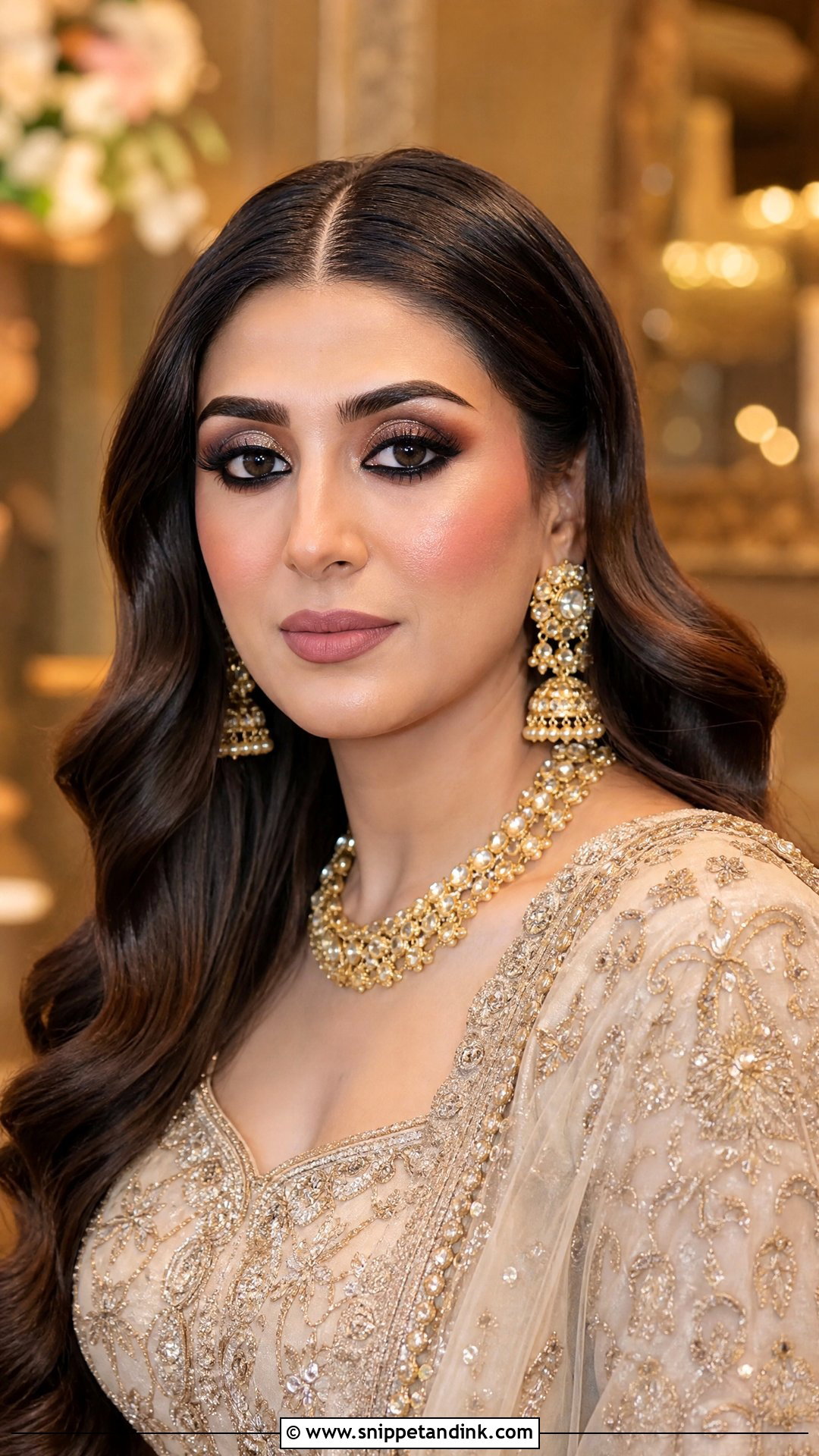 Kohl Eye Walima Makeup - Snippet and Ink - 30 Walima Makeup Ideas