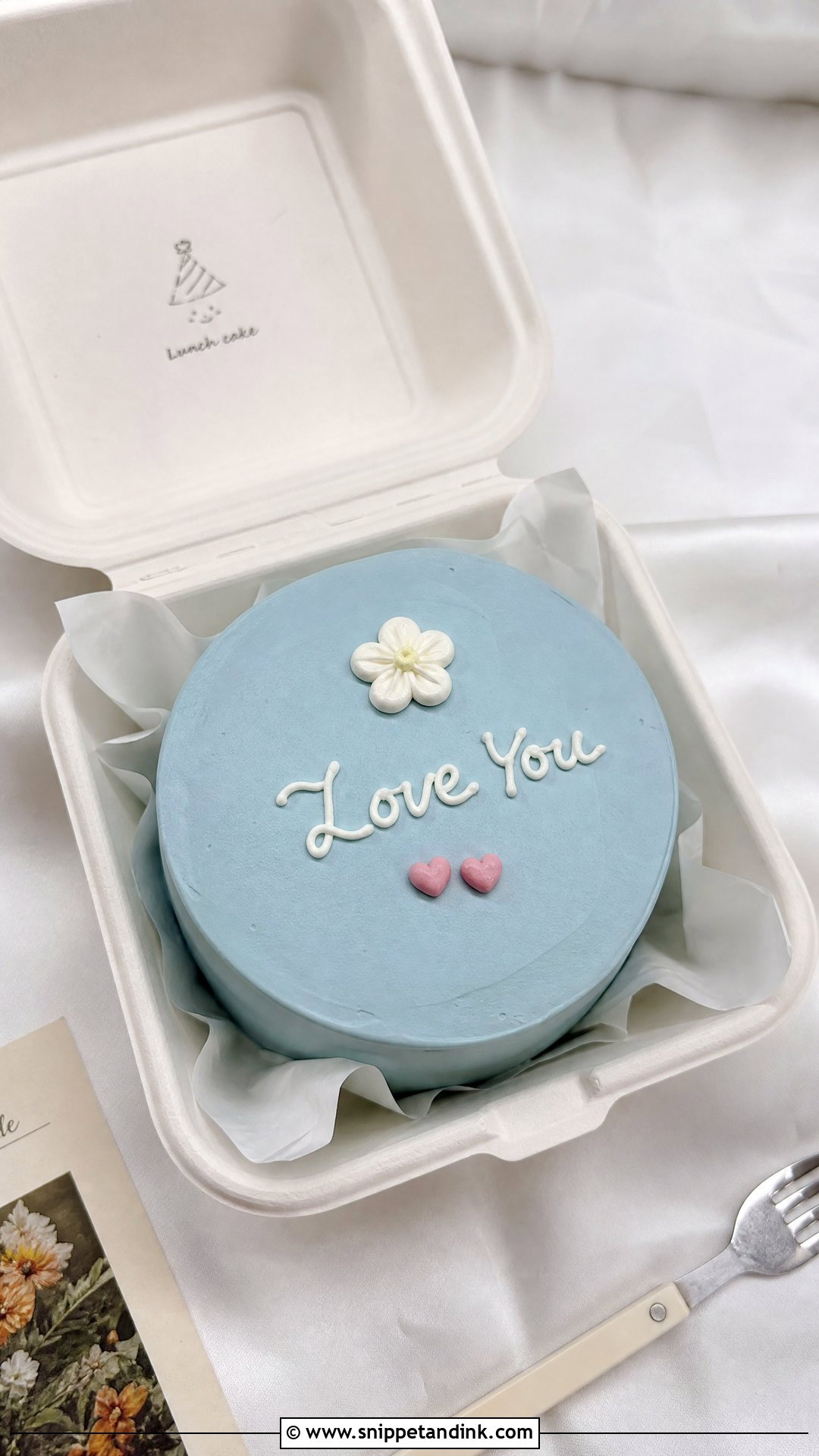Korean Anniversary Bento Cake - Snippet and Ink - 30 Anniversary Bento Cake Ideas