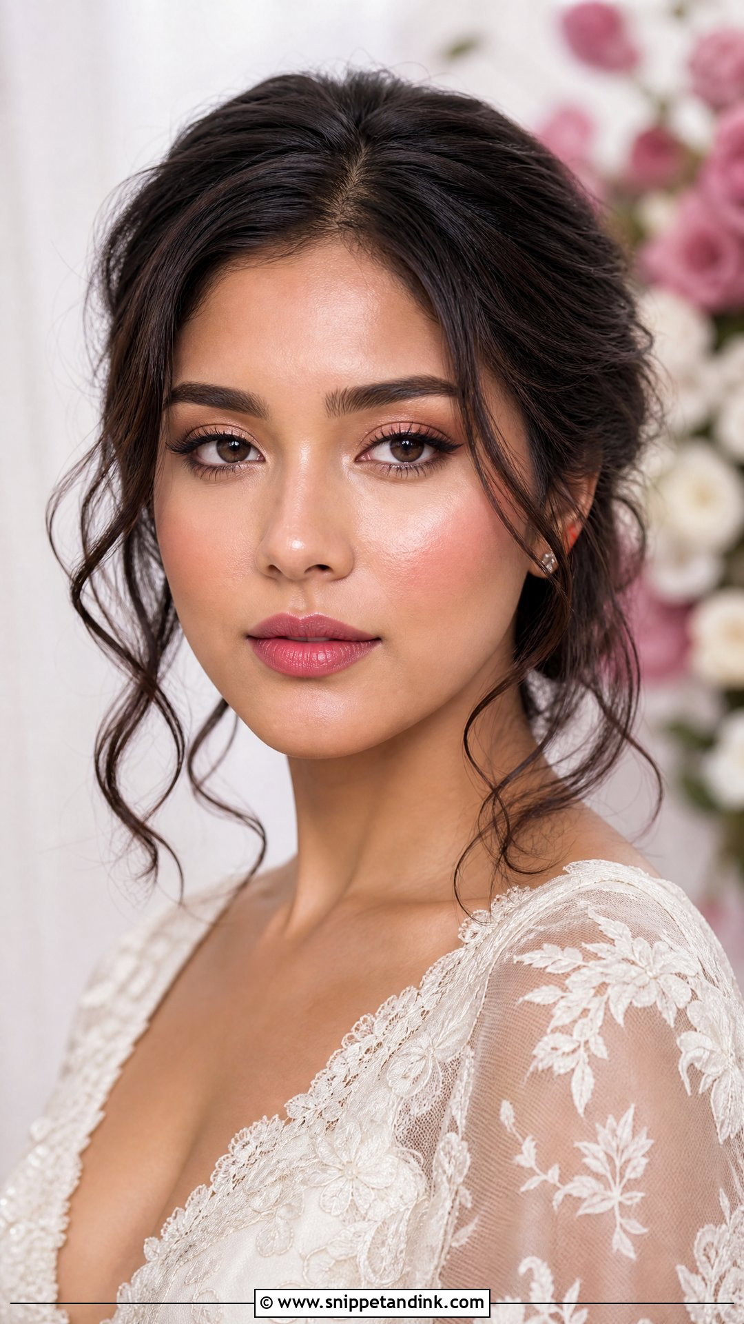 Korean Blurred Lip Wedding Makeup - Snippet and Ink - 25 Korean Wedding Makeup Ideas
