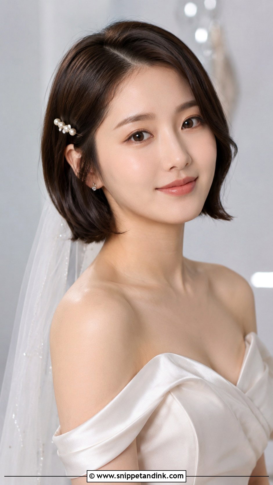 Korean Bob Wedding Hairstyle - Snippet and Ink - 20 Korean Wedding Hairstyle Ideas