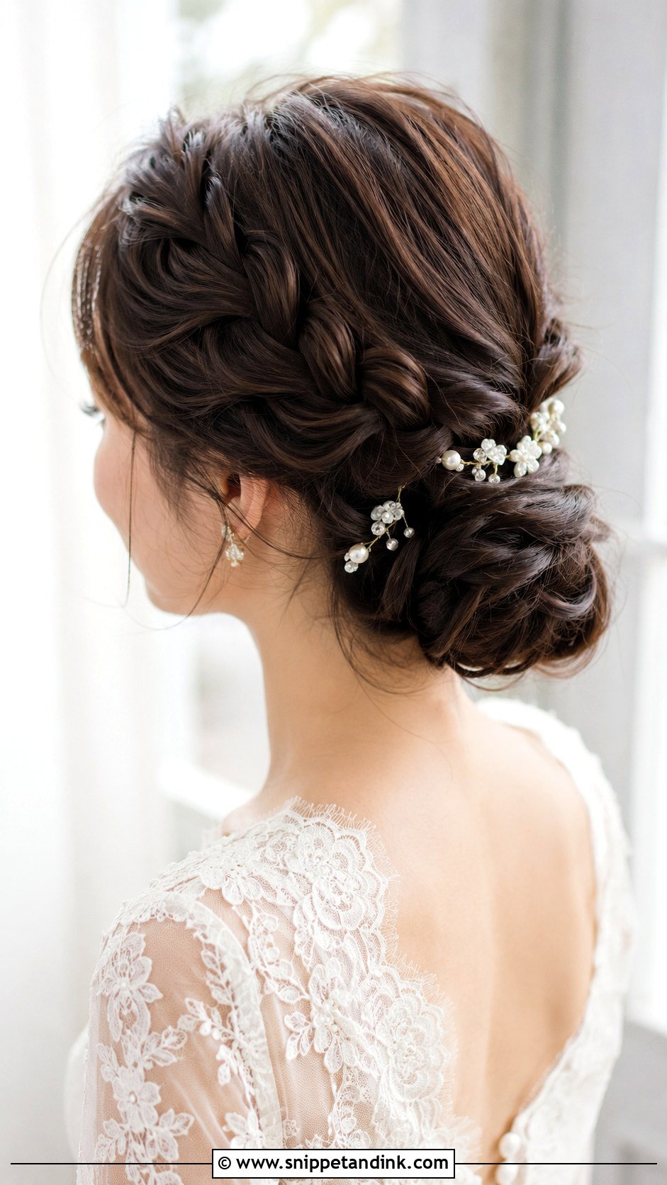 Korean Bridal Braided Updo - Snippet and Ink - 15 Korean Bridal Hairstyle Ideas