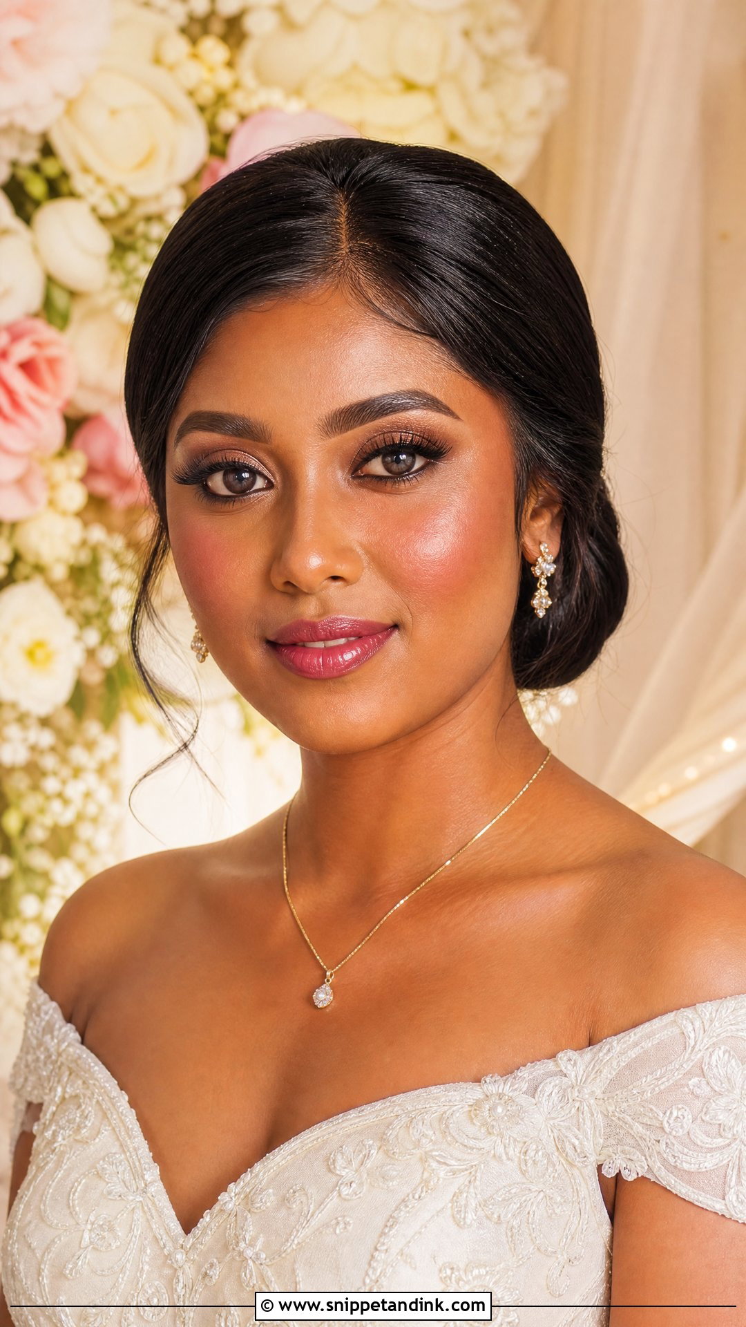 Korean Bridal Makeup For Deep Skin - Snippet and Ink - 25 Korean Wedding Makeup Look Ideas