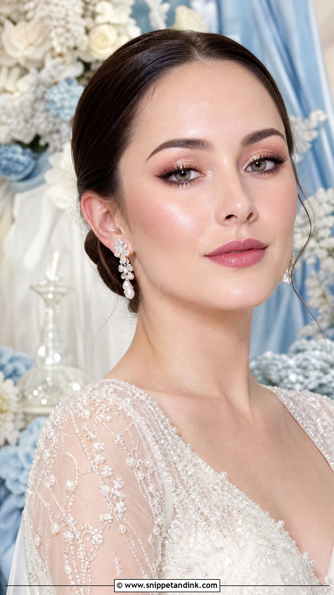 Korean Bridal Makeup For Winter Wedding - Snippet and Ink - 25 Korean Wedding Makeup Look Ideas