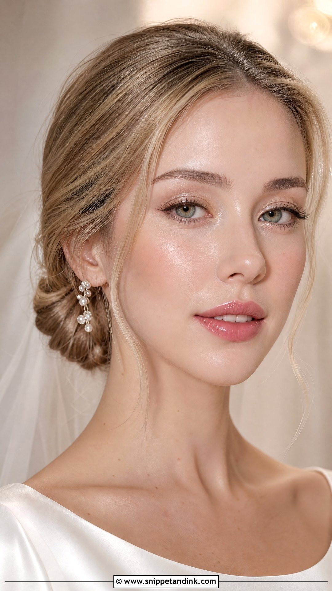 Korean Bridal Makeup With Glass Skin - Snippet and Ink - 25 Korean Bridal Makeup Ideas