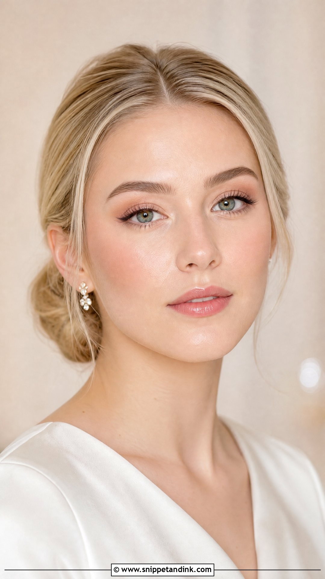 Korean Bridal Makeup With Natural Lashes - Snippet and Ink - 25 Korean Bridal Makeup Ideas