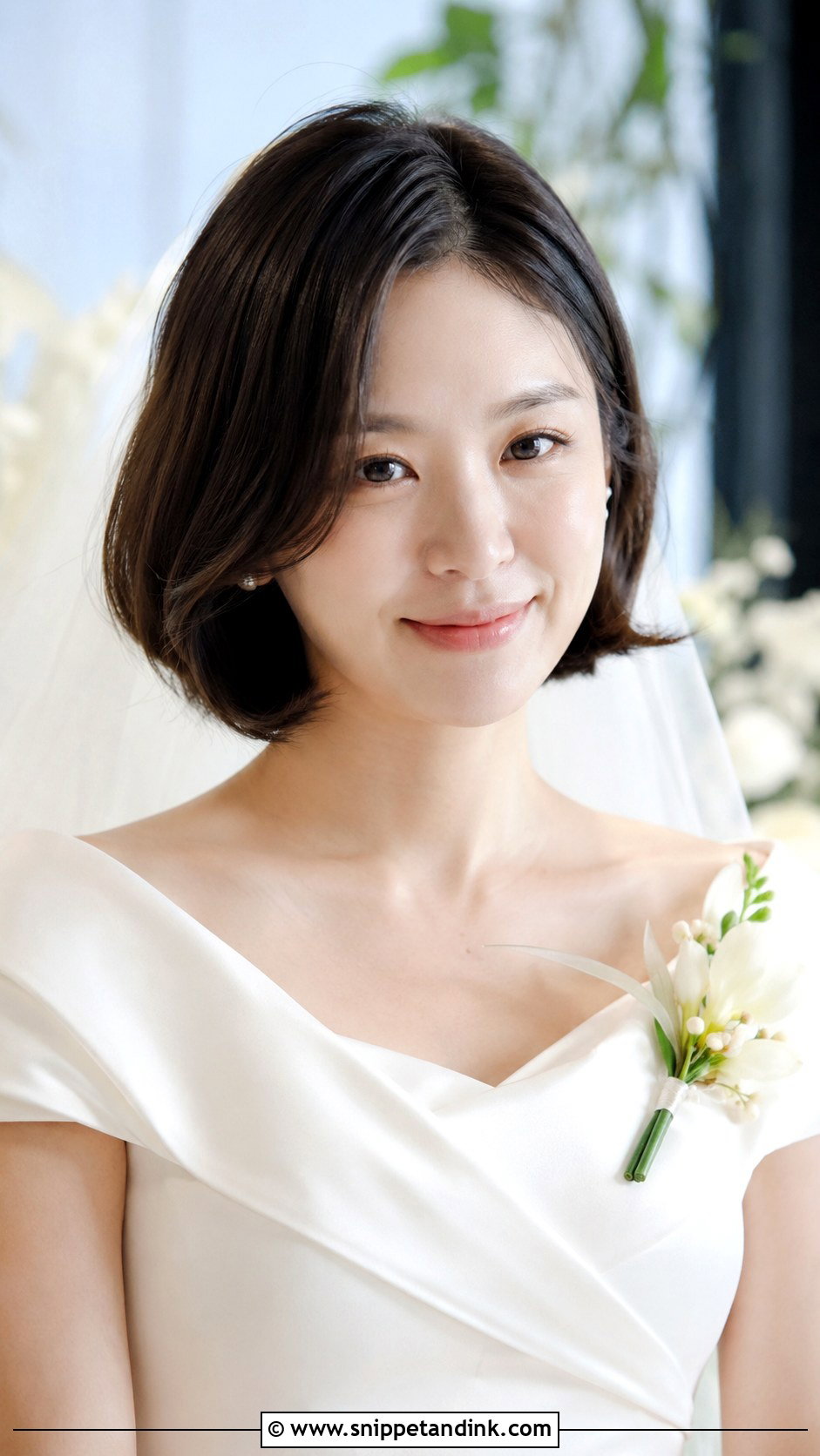 Korean Bride C Curl Bob - Snippet and Ink - 25 Korean Bride Hairstyle Ideas