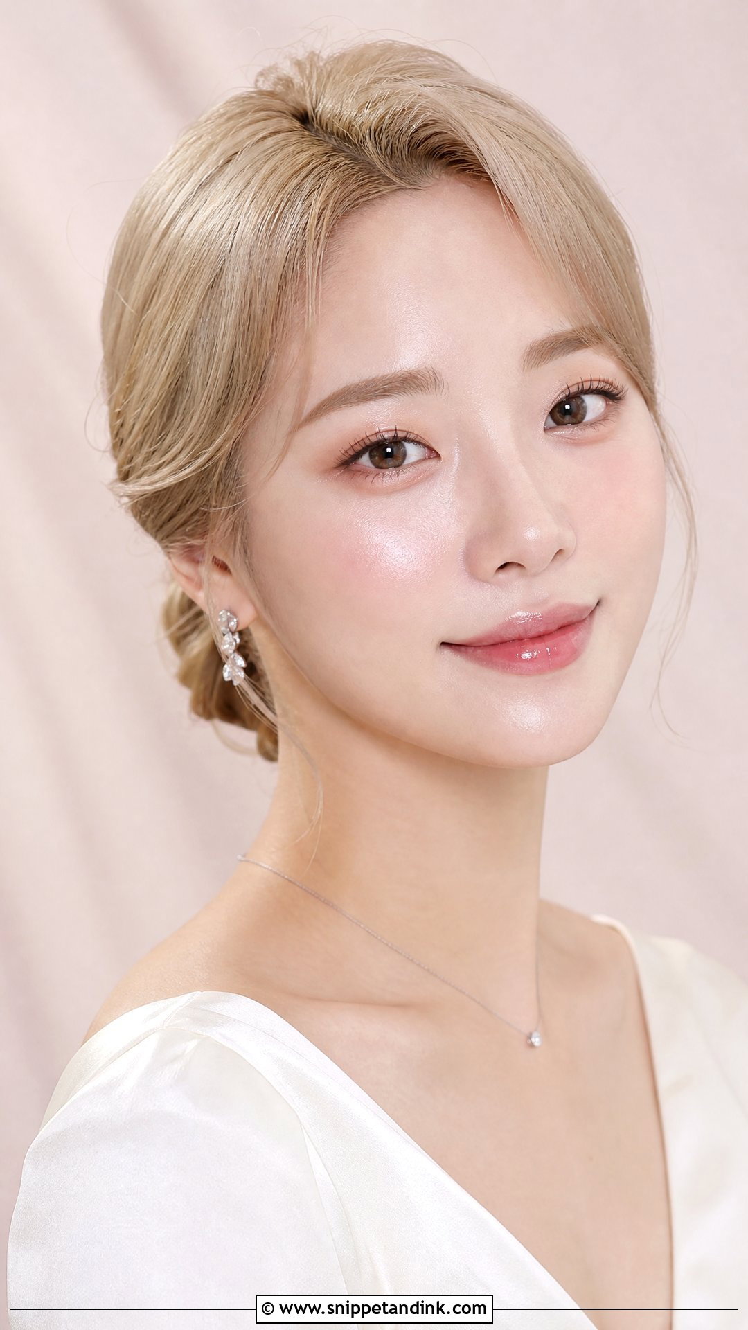 Korean Bride Glass Skin Makeup - Snippet and Ink - 20 Korean Bride Makeup Ideas