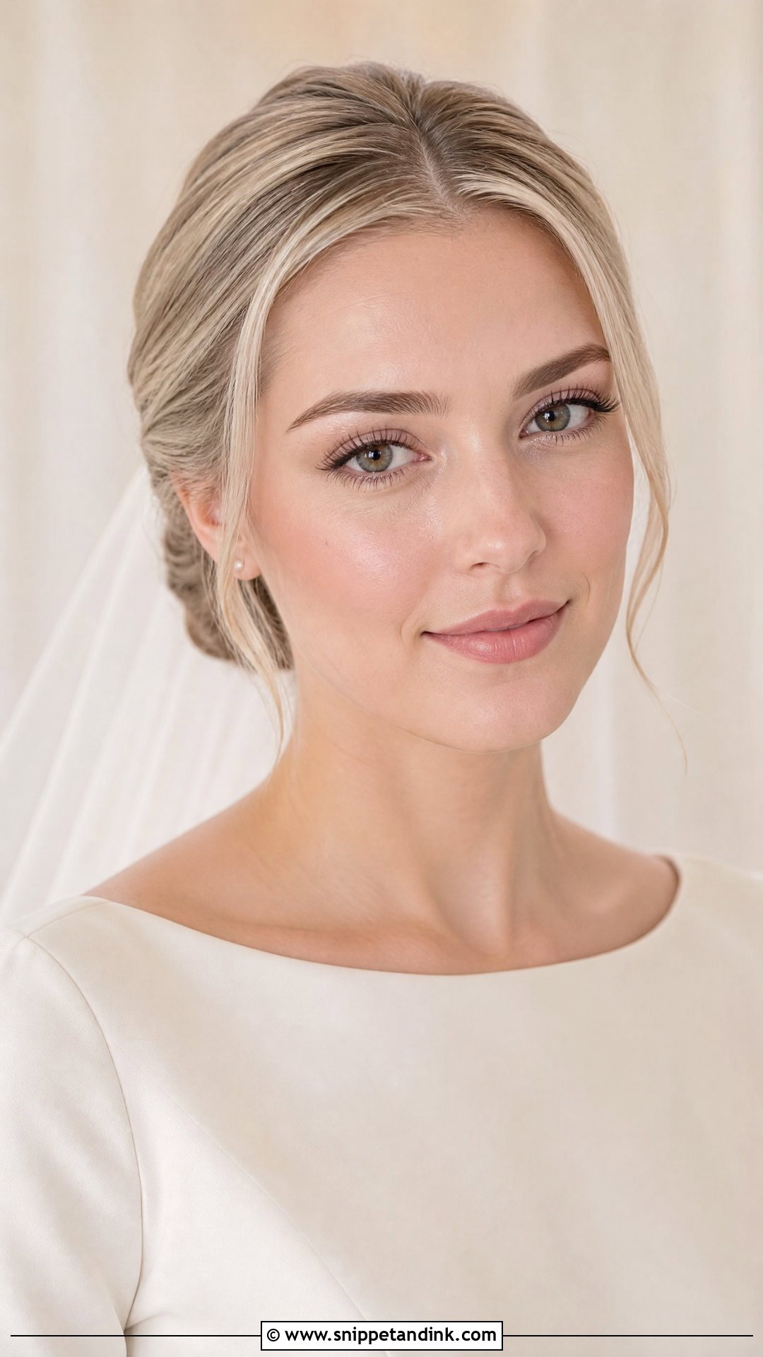 Korean Bride Straight Brow Makeup - Snippet and Ink - 20 Korean Bride Makeup Ideas