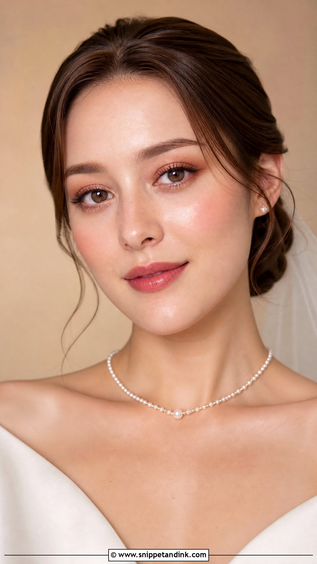 Korean Brown Eye Bridal Makeup - Snippet and Ink - 20 Korean Wedding Makeup the Bride Ideas