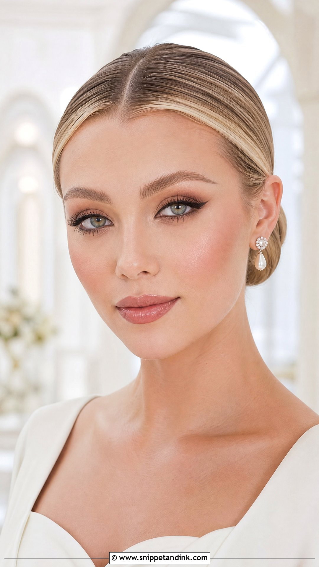 Korean Cat Eye Bridal Makeup - Snippet and Ink - 25 Korean Wedding Makeup Ideas