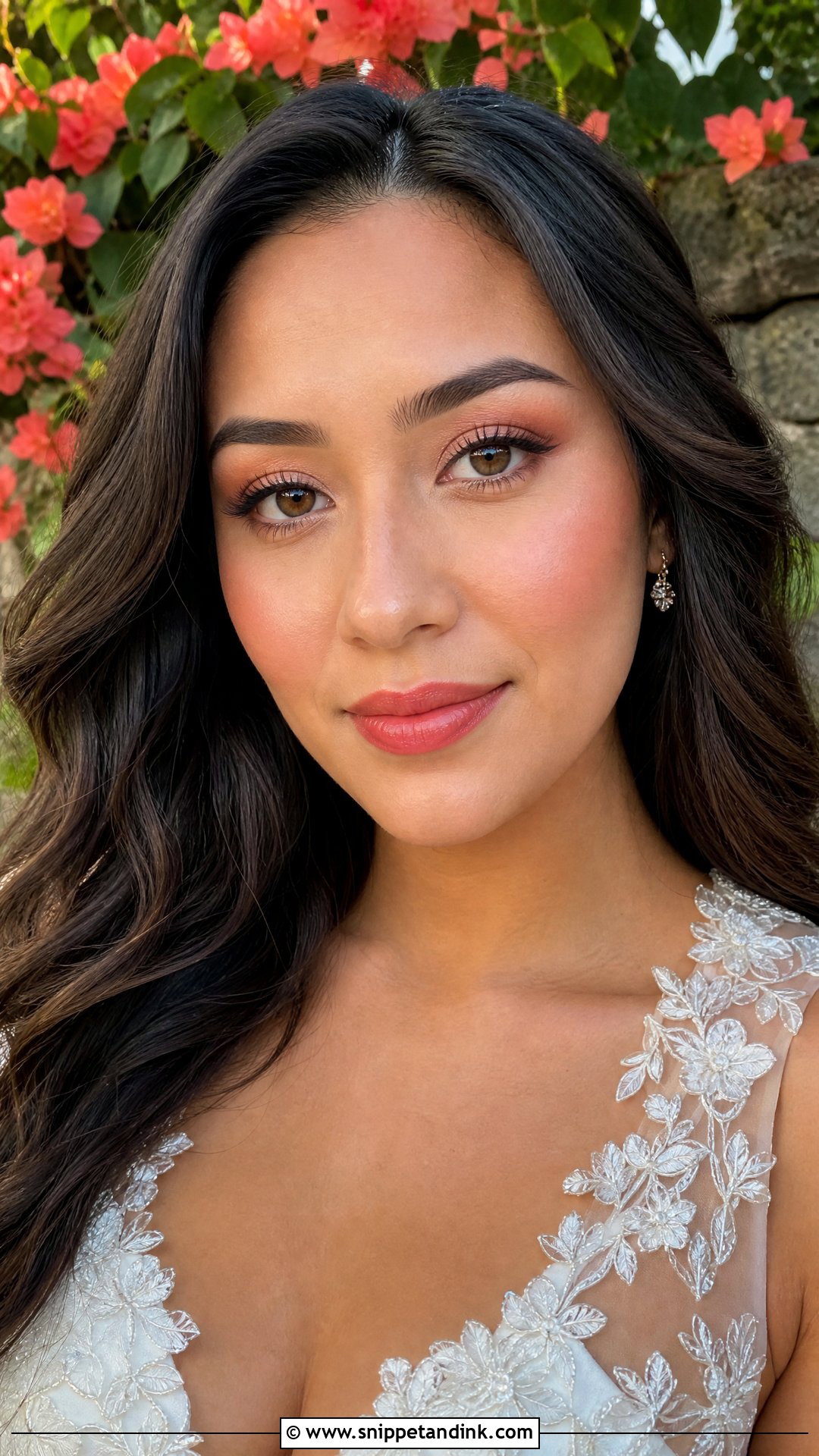Korean Coral Bridal Makeup - Snippet and Ink - 25 Korean Wedding Makeup Look Ideas