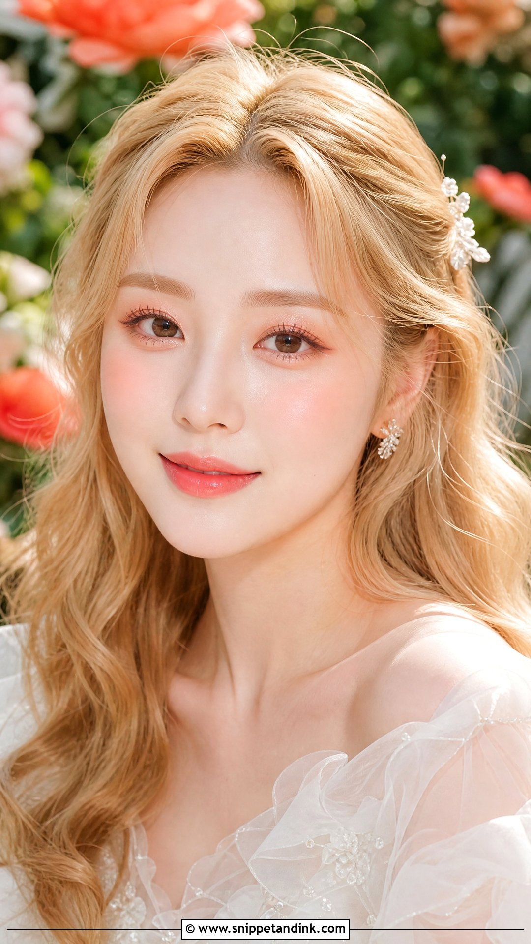 Korean Coral Wedding Makeup - Snippet and Ink - 25 Korean Wedding Makeup Ideas