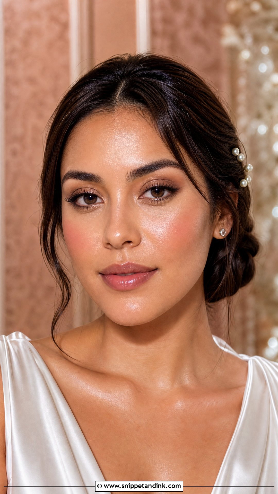 Korean Dewy Bridal Makeup - Snippet and Ink - 20 Korean Wedding Makeup the Bride Ideas