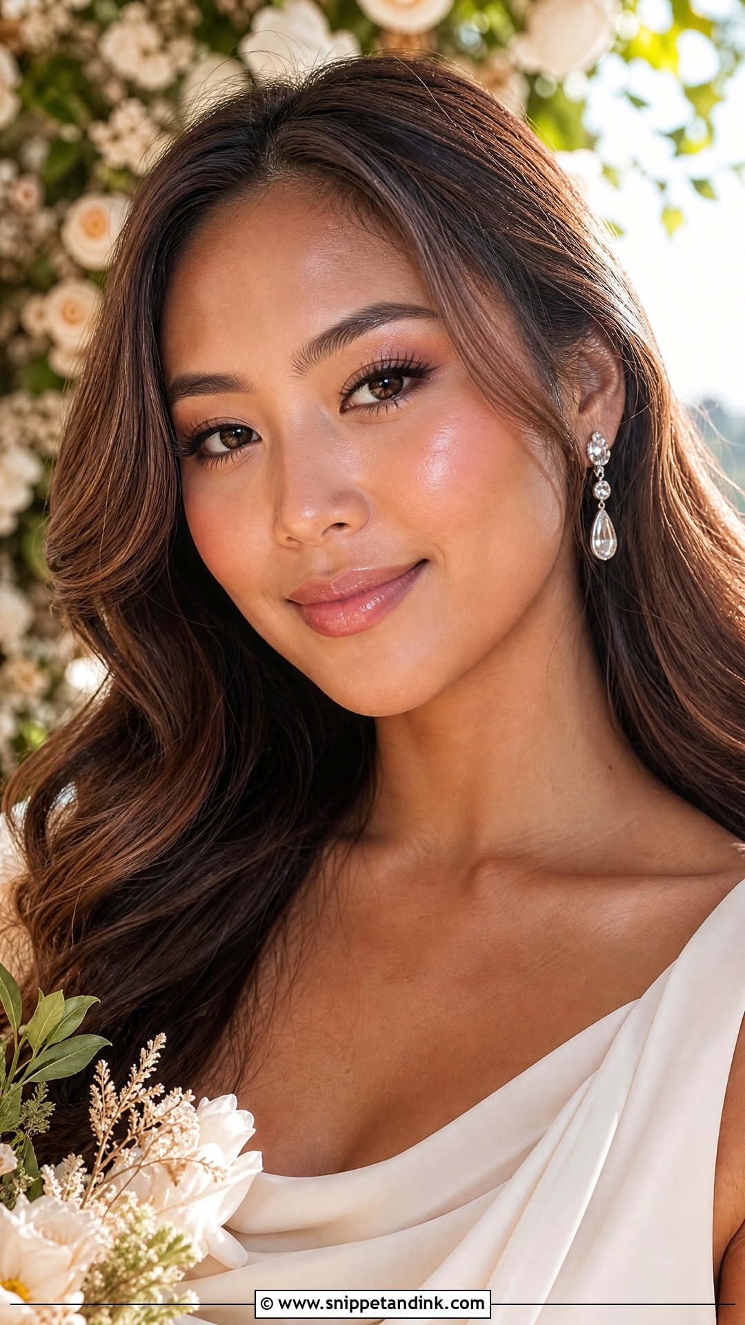 Korean Dewy Bridal Makeup - Snippet and Ink - 25 Korean Wedding Makeup Ideas