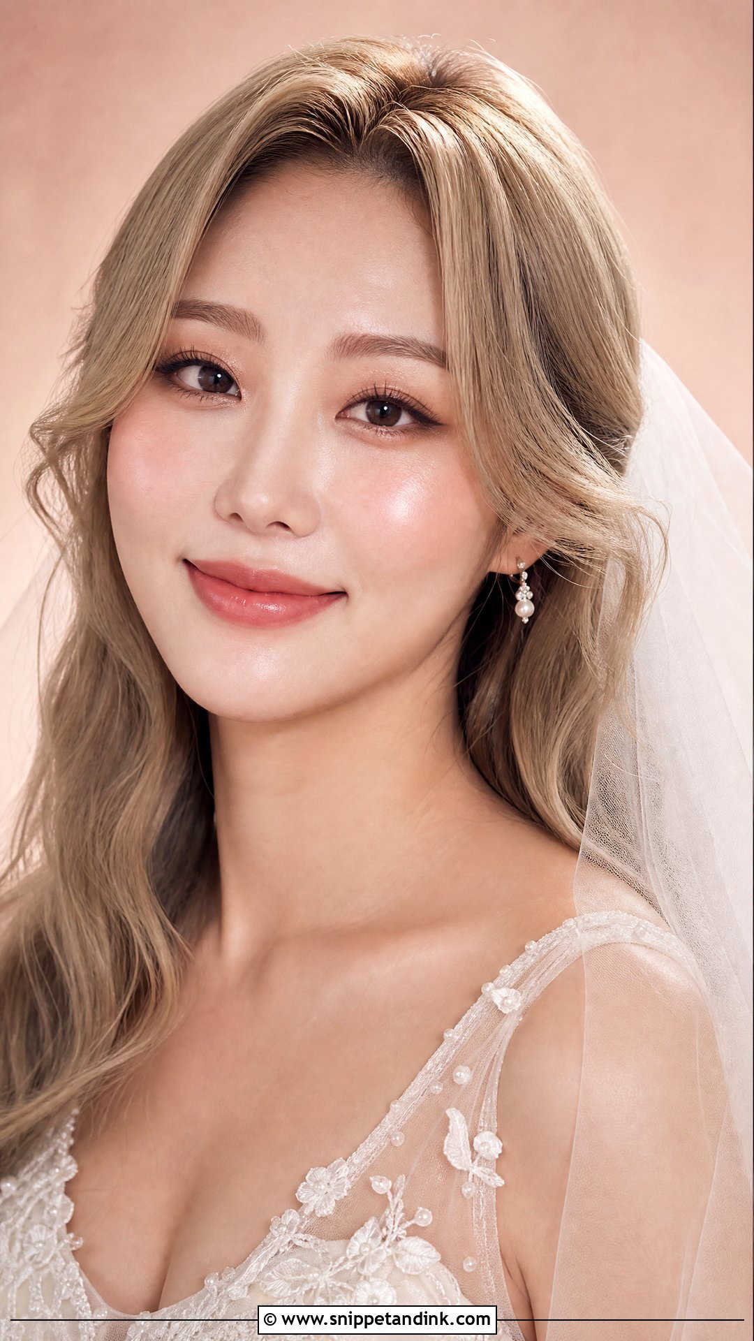 Korean Dewy Bridal Makeup - Snippet and Ink - 20 Korea Wedding Make Up Ideas