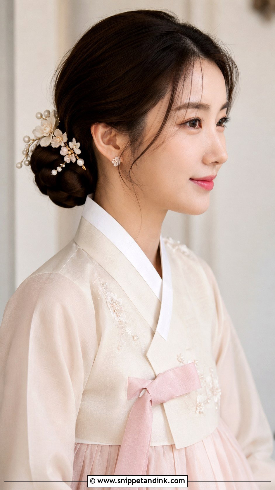 Korean Hanbok Wedding Hairstyle - Snippet and Ink - 20 Korean Wedding Hairstyle Ideas