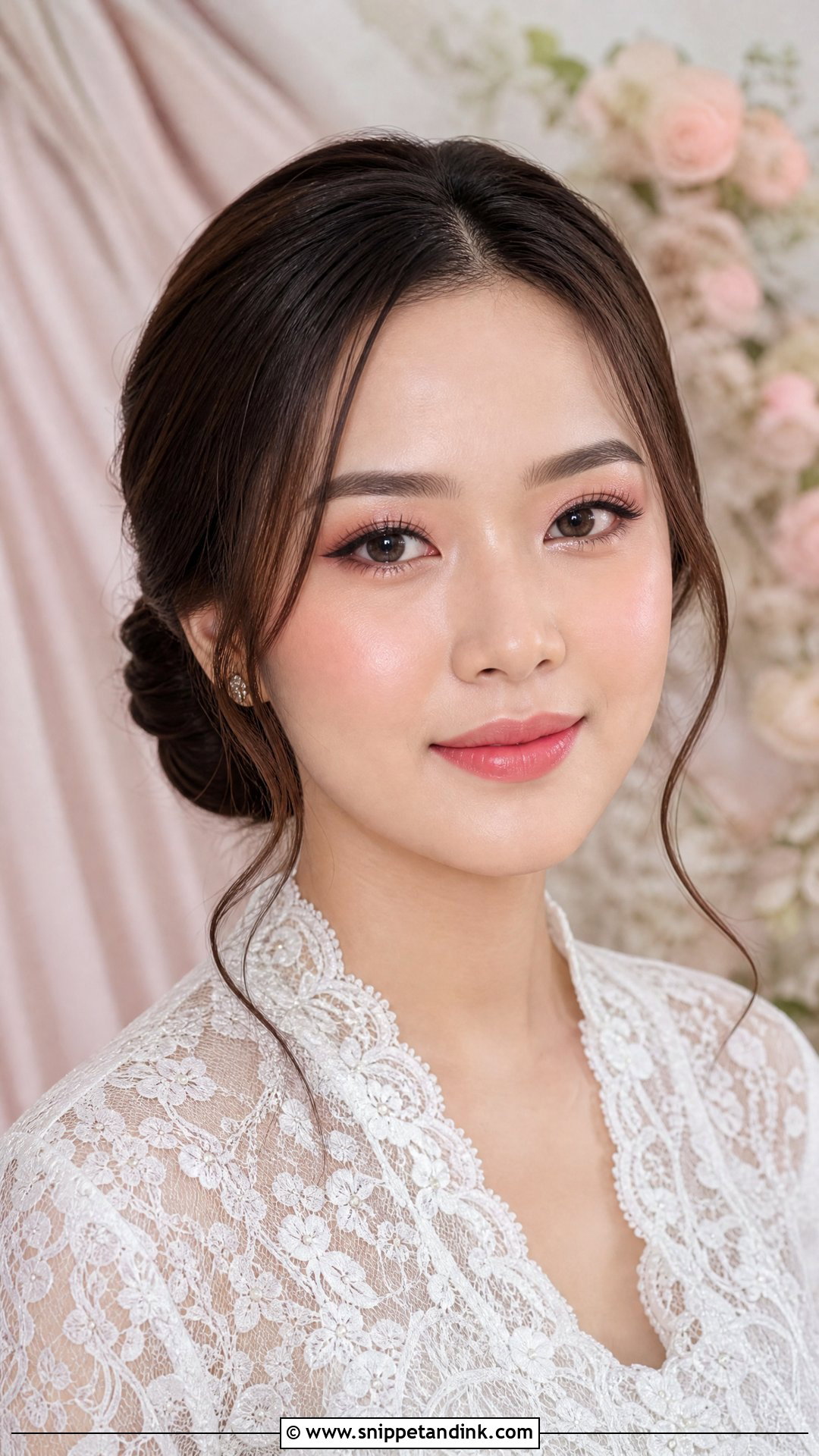 Korean Inspired Indonesian Bridal Makeup - Snippet and Ink - 20 Indonesia Wedding Makeup Ideas