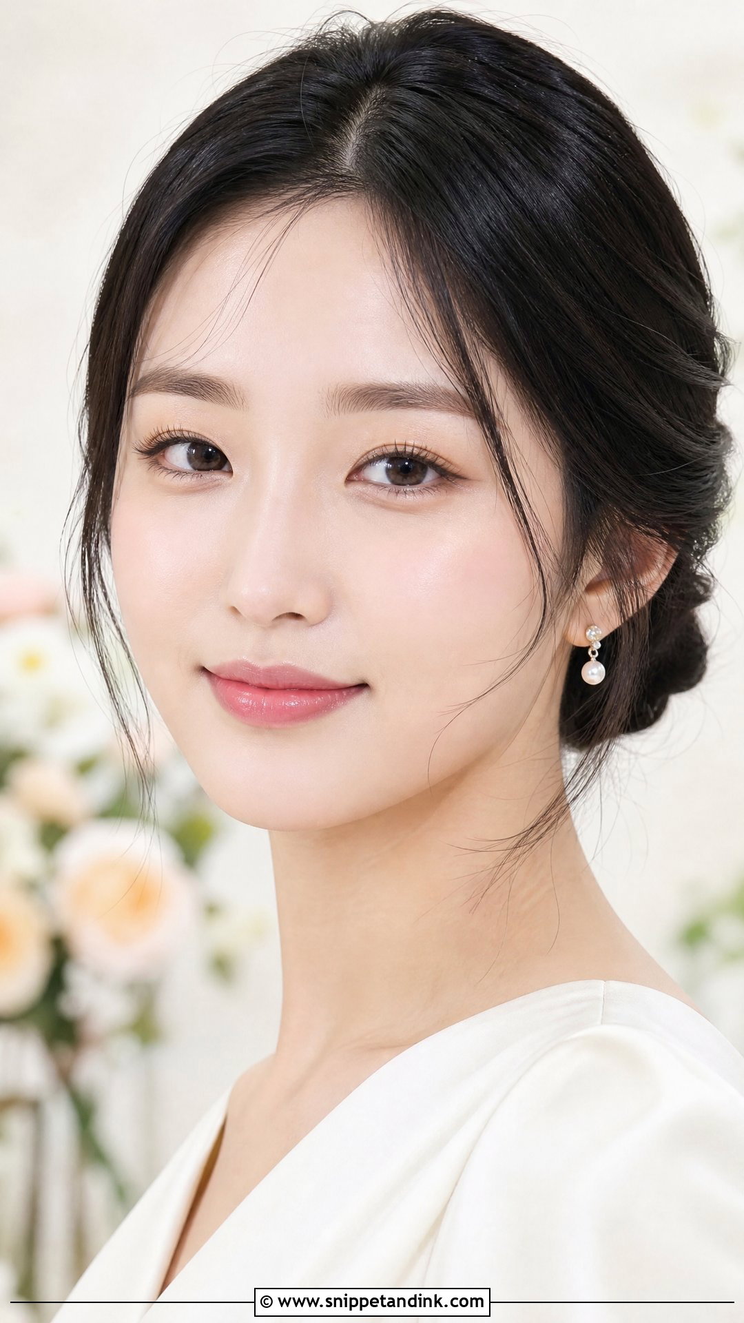 Korean Natural Asian Bridal Makeup - Snippet and Ink - 20 Natural Asian Bridal Makeup Ideas