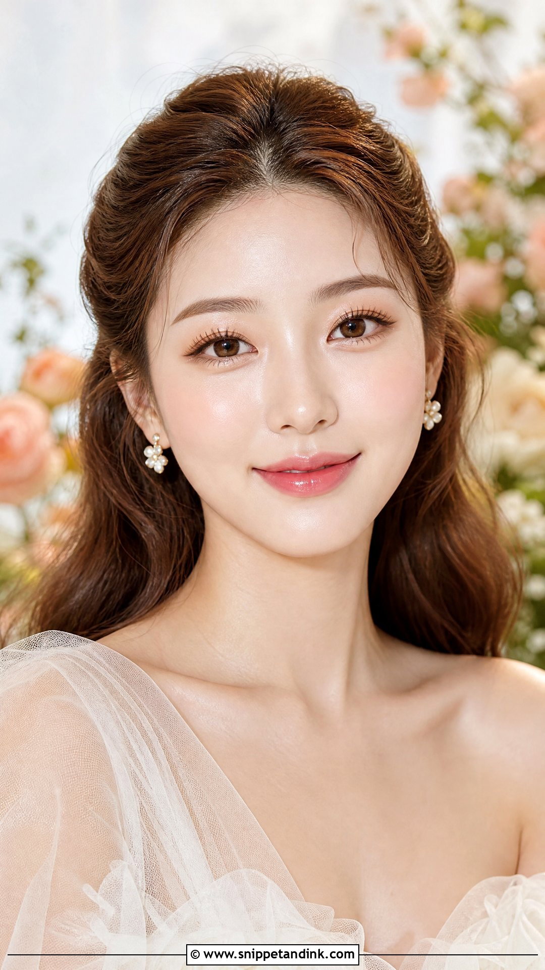 Korean Peach Bridal Makeup - Snippet and Ink - 25 Korean Wedding Makeup Ideas