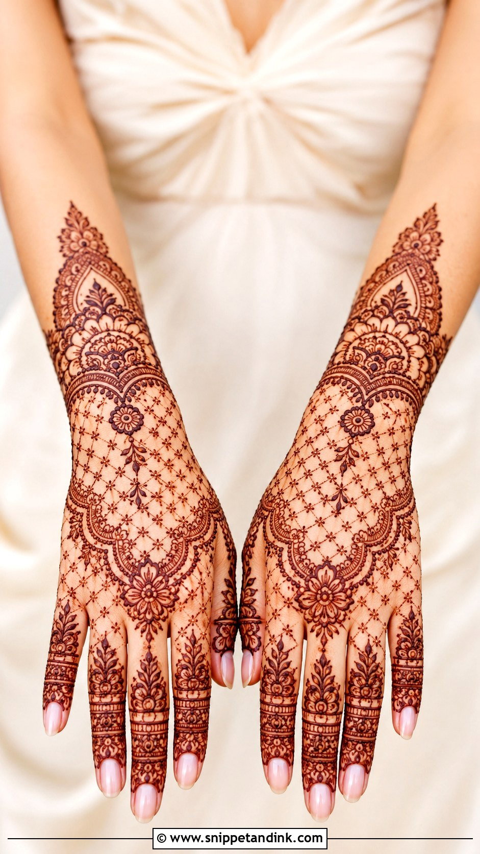 Lace Mehndi Design - Snippet and Ink - 35 New Latest Mehndi Design Ideas